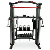 Inspire Fitness SF5 Smith Functional Trainer with Adjustable Storage Rack (Base Unit & Optional Storage Rack)